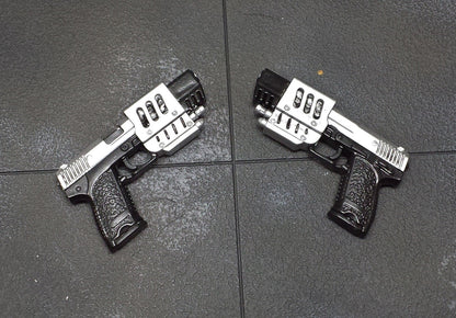Accesorios Set de armas ABS custom para cazavampiros escala 1/6  