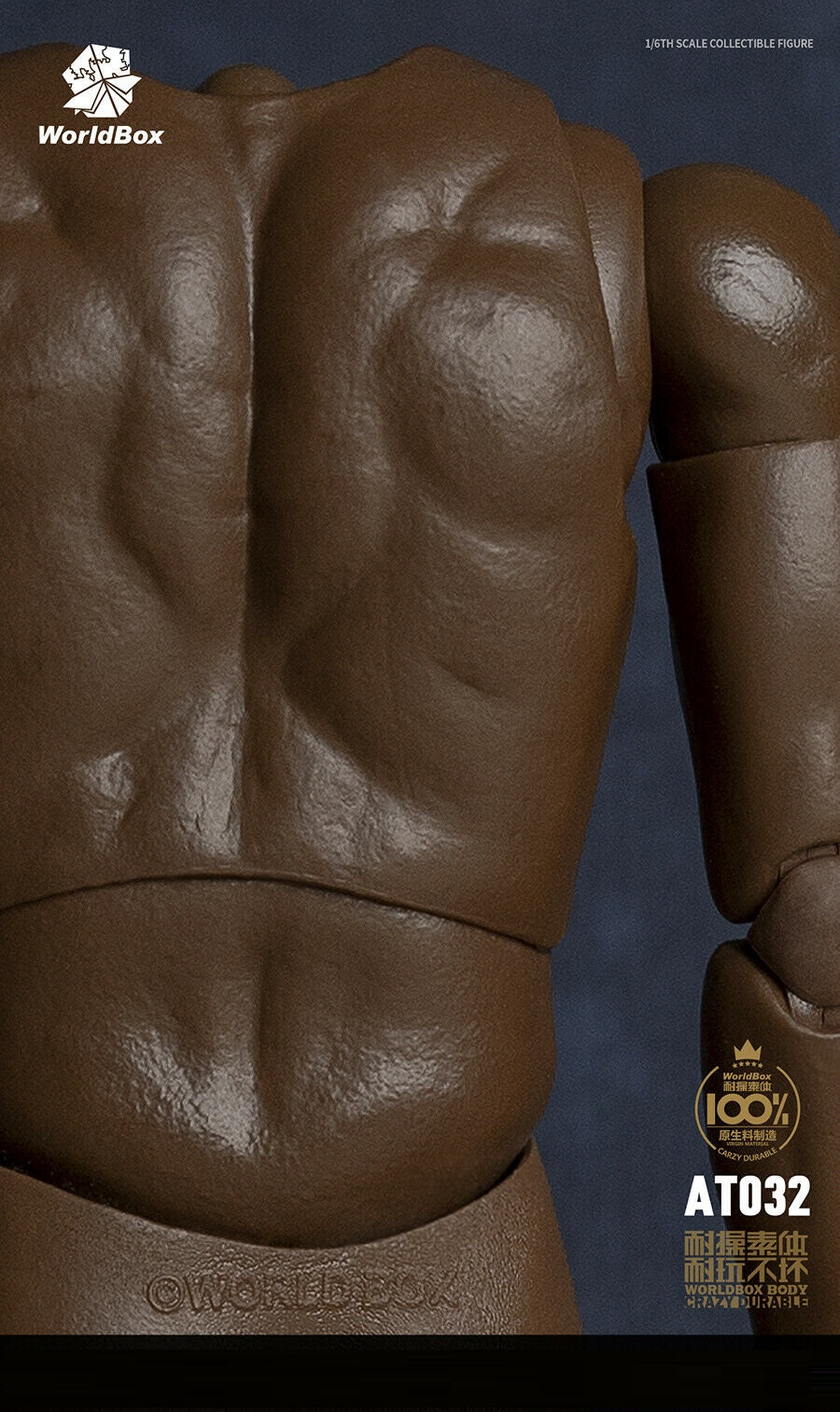 [PEDIDO] Cuerpo articulado masculino Universal (Black version) marca Worldbox AT032 escala 1/6