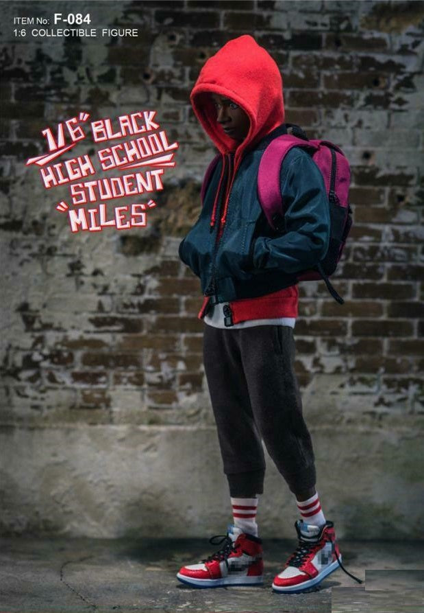 Pedido Figura Black High School "Student Miles" marca Super MC Toys escala 1/6