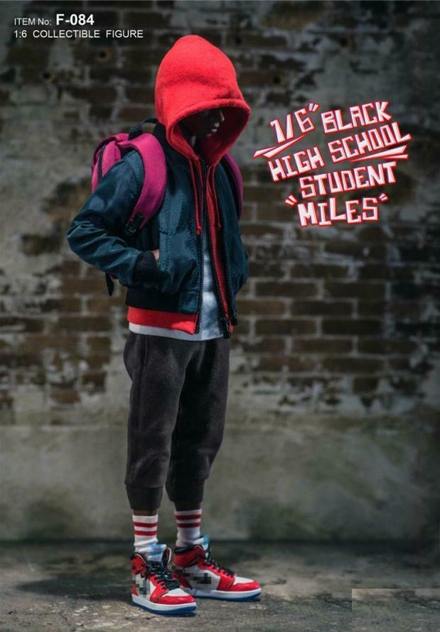 Pedido Figura Black High School "Student Miles" marca Super MC Toys escala 1/6