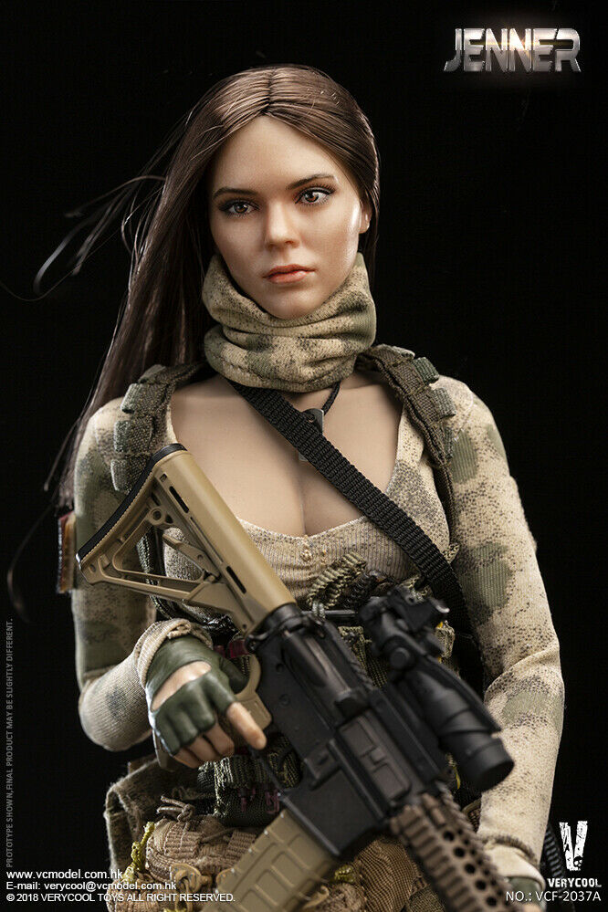 Pedido Figura A-TACS FG Soldier Woman Jenner marca Verycool VCF-2037A escala 1/6