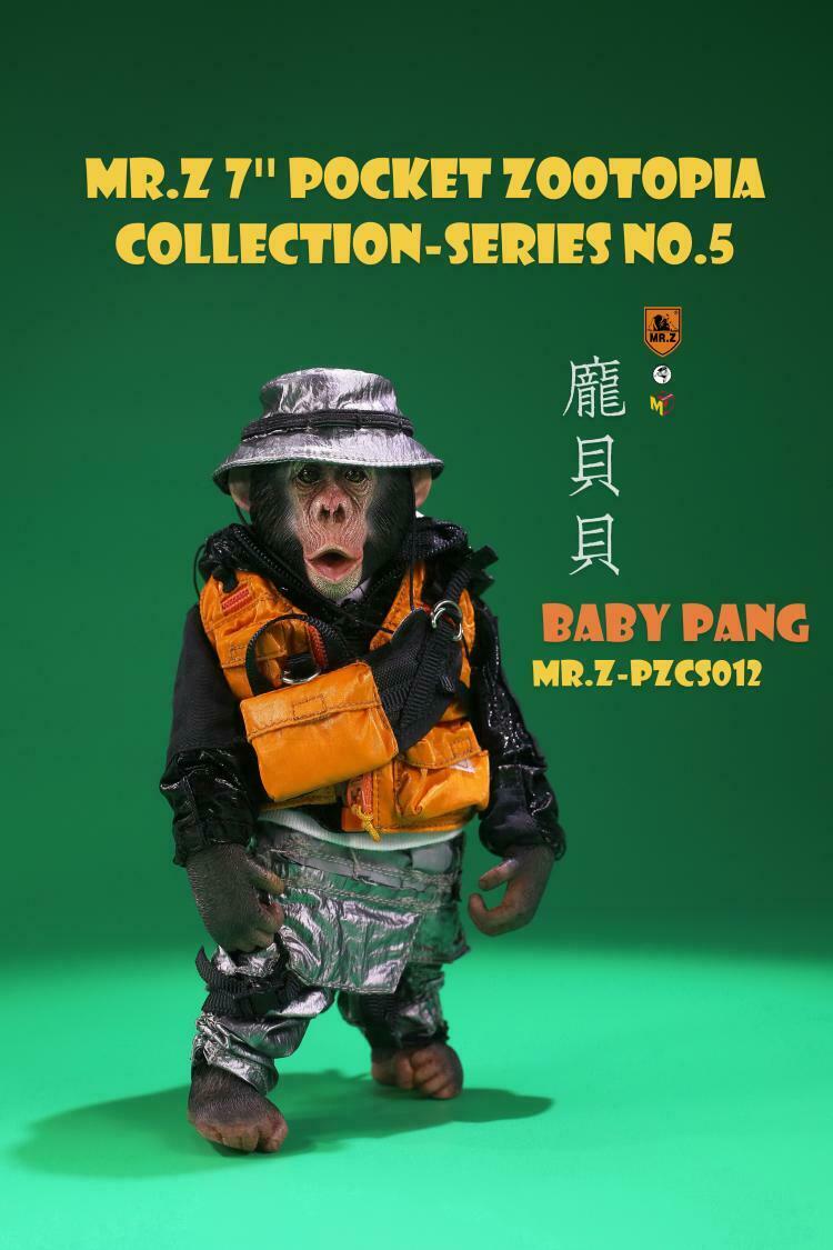 Pedido Figuras Baby Pang - Pocket Zootopia Series No.5 marca Mr. Z PZCS012 escala pequeña 7 pulgadas