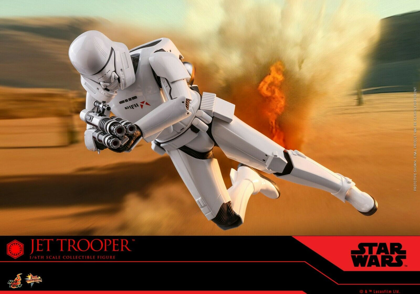 Pedido Figura Jet Trooper - Star Wars The Rise of Skywalker marca Hot Toys MMS561 escala 1/6