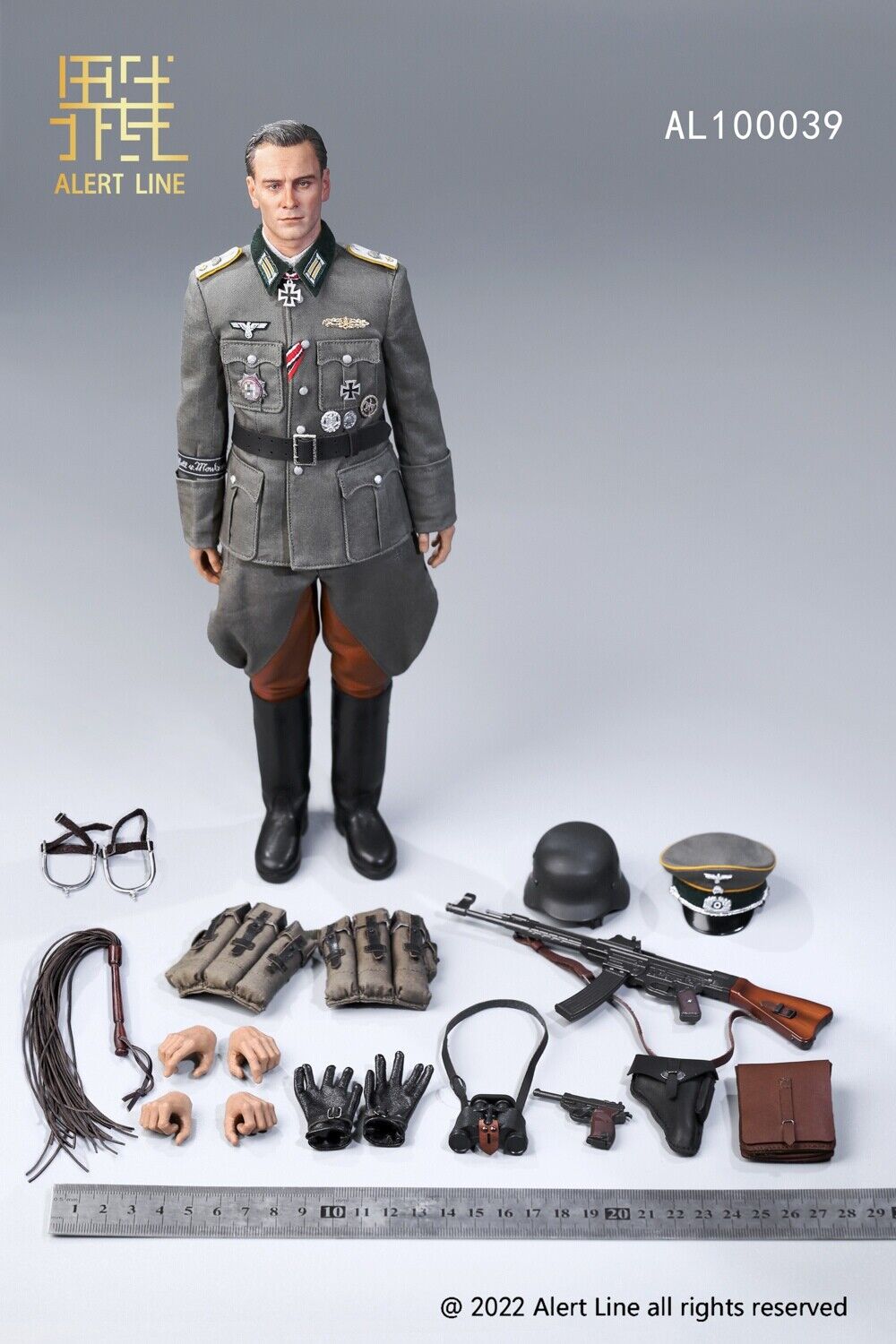 Pedido Figura WWII German Cavalry Officer marca Alert Line AL100039 escala 1/6