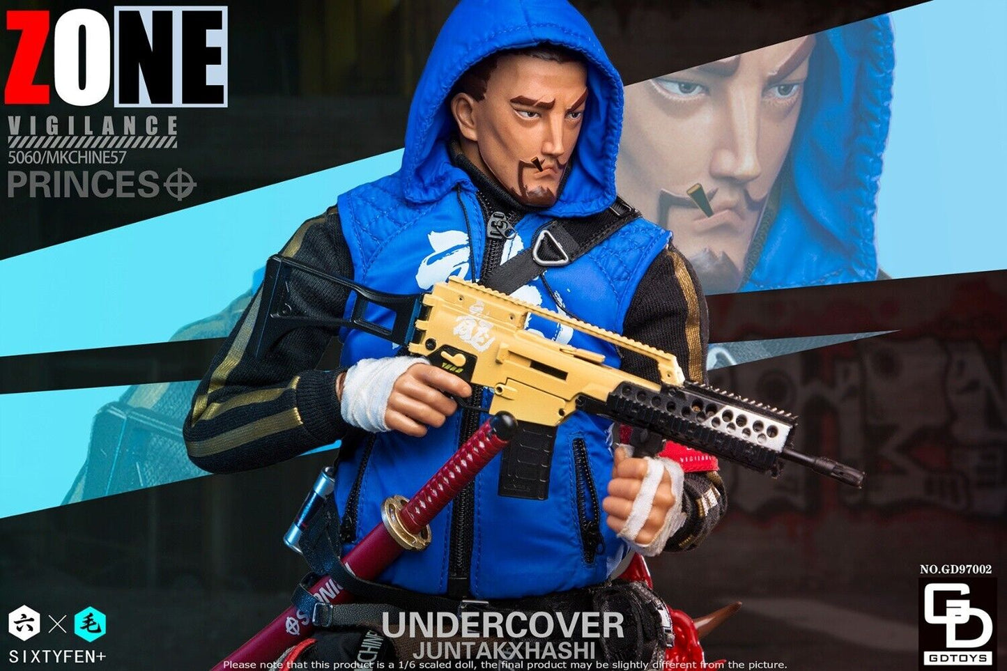 Pedido Figura Undercover Juntakxhashi - Fashionable Assault Shooter Soldier marca GDToys GD97002 escala 1/6