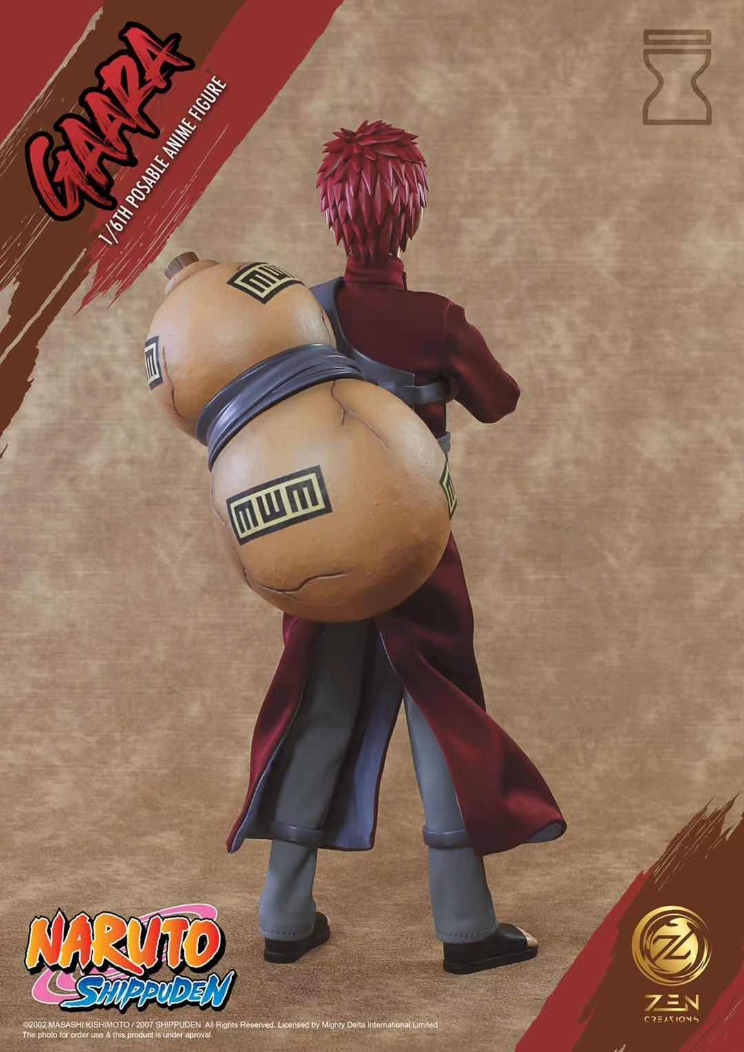 Pedido Figura Gaara - Naruto Shippuden marca Zen Creations PAF002 escala 1/6