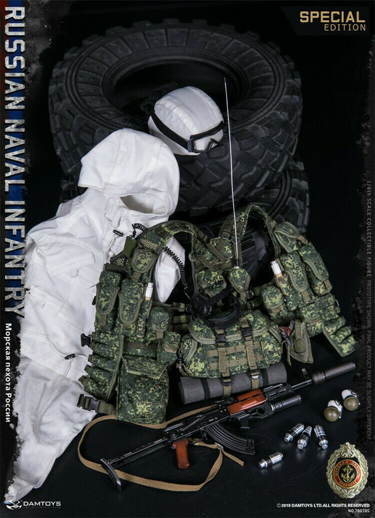Pedido Figura Russian Naval Infantry Edición Especial marca Damtoys 78070S escala 1/6