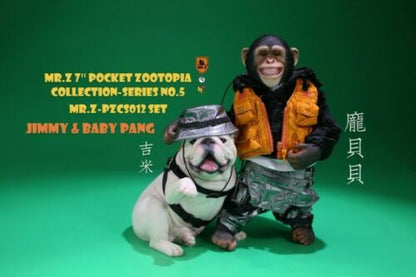 Pedido Figuras Baby Pang & Jimmy - Pocket Zootopia Series No.5 marca Mr. Z PZCS012 escala pequeña 7 pulgadas