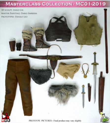 Set de Accesorios El Barbaro - Masterclass Edición Limitada marca Kaustic Plastik escala 1/6