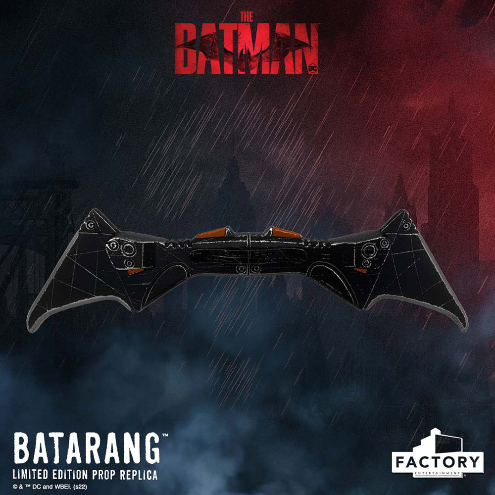 Preventa Batarang - The Batman - Prop Replica marca Factory Entertainment escala real 1/1