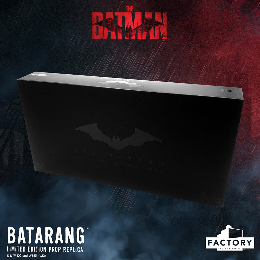 Preventa Batarang - The Batman - Prop Replica marca Factory Entertainment escala real 1/1