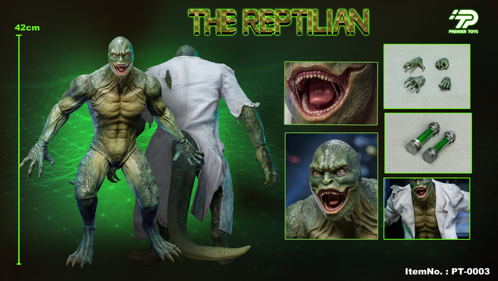 Pedido Figura The Reptilian marca Premier Toys PT0003A escala 1/6